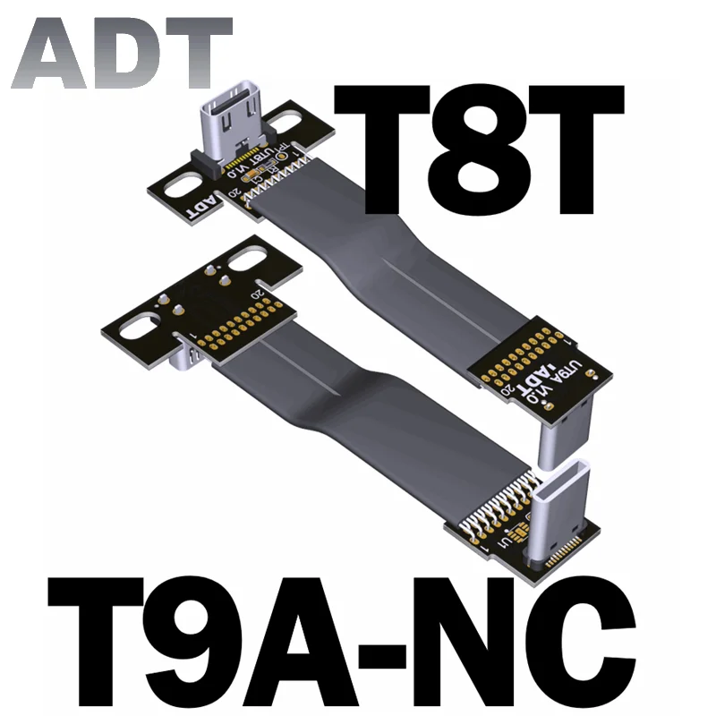 Usb3.1 Ffc Typec Usb C Fpv Sottile Sottile Piatto Flessibile Fpc Carica Av Uscita Cavo Otg Per Monitor Palmare Senza Spazzole Fpv