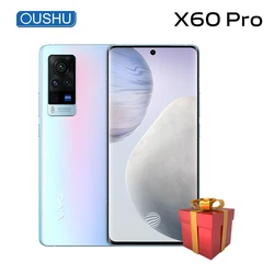 Новые оригинальные vivo X60 Pro Двойной 5G смартфон 3D гибкий AMOLED 120 Гц Экран 33 Вт Flash Зарядное устройство Процессор Exynos 1080 телефон NFC