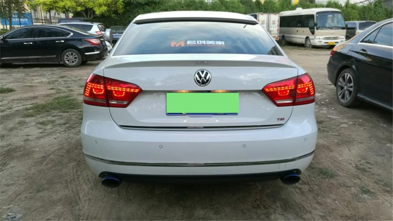 Использовать для Volkswagen passat спойлер на крышу VW B7 2012 13 14 15 лет ПУ пластиковые задние крыла на крышу спортивные аксессуары