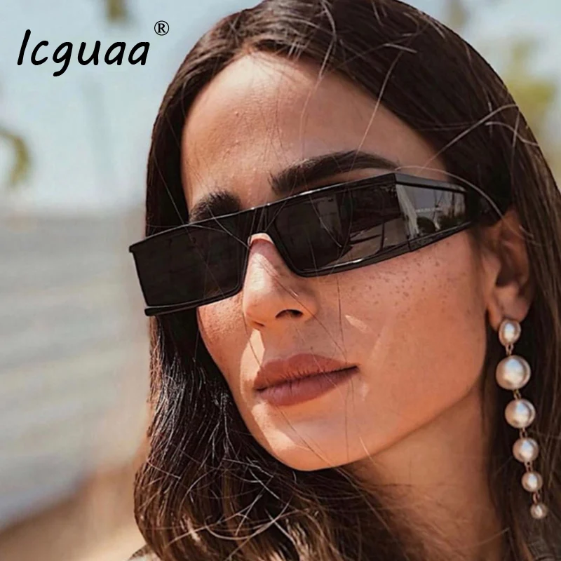 

Square 2019 Fashion Small Square Sunglasses Women New Mirror Men Shades Glasses Luxury Brand Trend Unique Sunglasses women