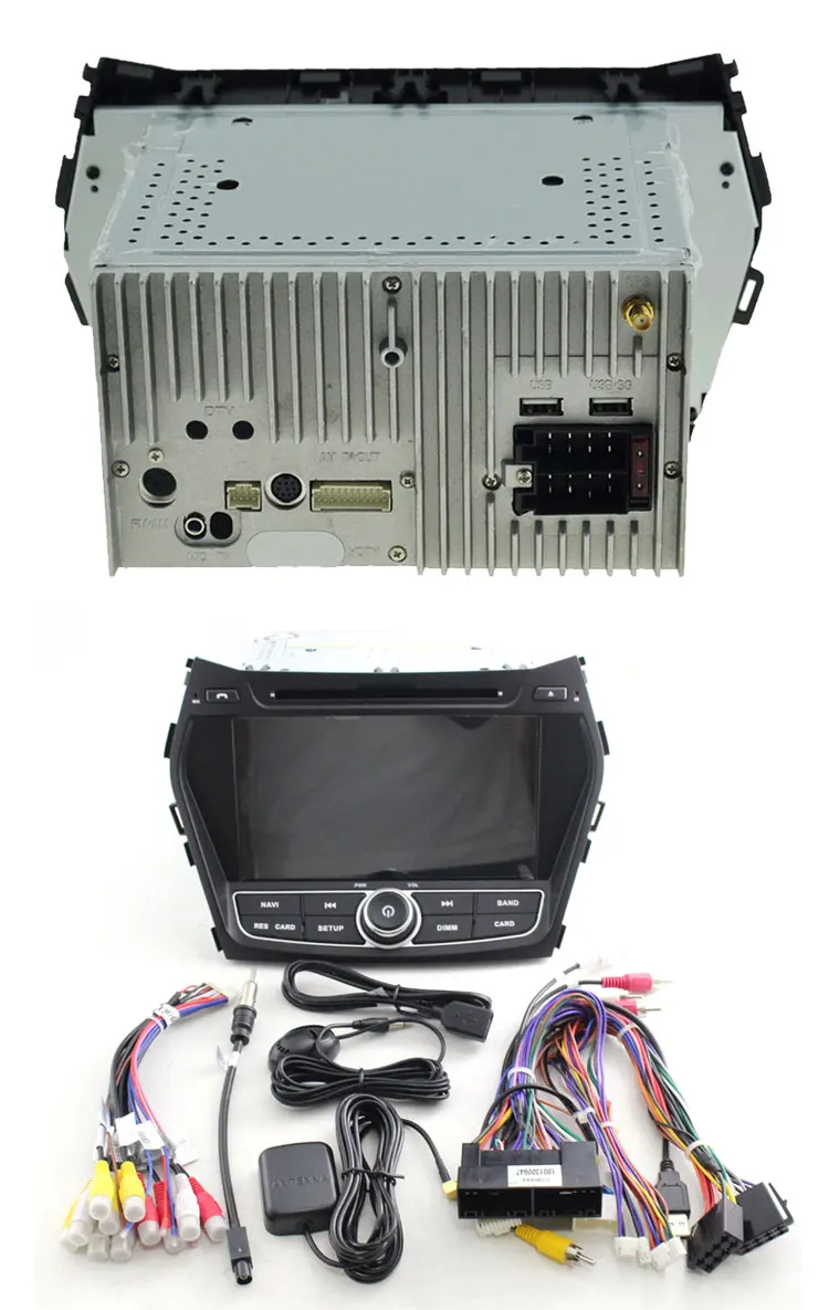 Best TOPBSNA Android 9.0 Car DVD player For Hyundai IX45/Santa fe 2013 2014 WIFI Multimedia GPS Stereo 2 Din Car Radio automotive RDS 14