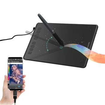 

HUION H950P Digital Tablet Drawing Pen Tablet Graphics tablet with OTG Battery-Free Stylus for Android/PC