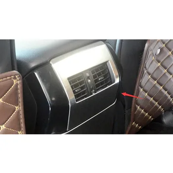

ABS Chrome For Toyota Prado 2010-2017 Accessories Car Back Rear Air Condition Outlet Vent Frame Cover Trim Sticker