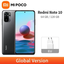 Global Version Xiaomi Redmi Note 10 4GB 64GB / 4GB 128GB Smartphone AMOLED DotDisplay Snapdragon 678 48MP Quad Camera 5000mAh