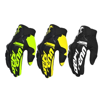 

New Summer Motorcycle Gloves Men Guantes Moto Motorbike Motocross Riding Gloves Motorcycle Breathable Full Finger Gloves