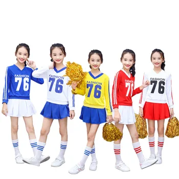 

Children's Cheerleading Dress Girl Cheerleader Dress Boy School Uniform Cheerleader Uniform Japanese Uniform