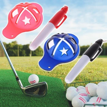 

Golf Ball Liner Marker Drawing Pen Template Alignment Sign Marking Pick Up Tools Y51D