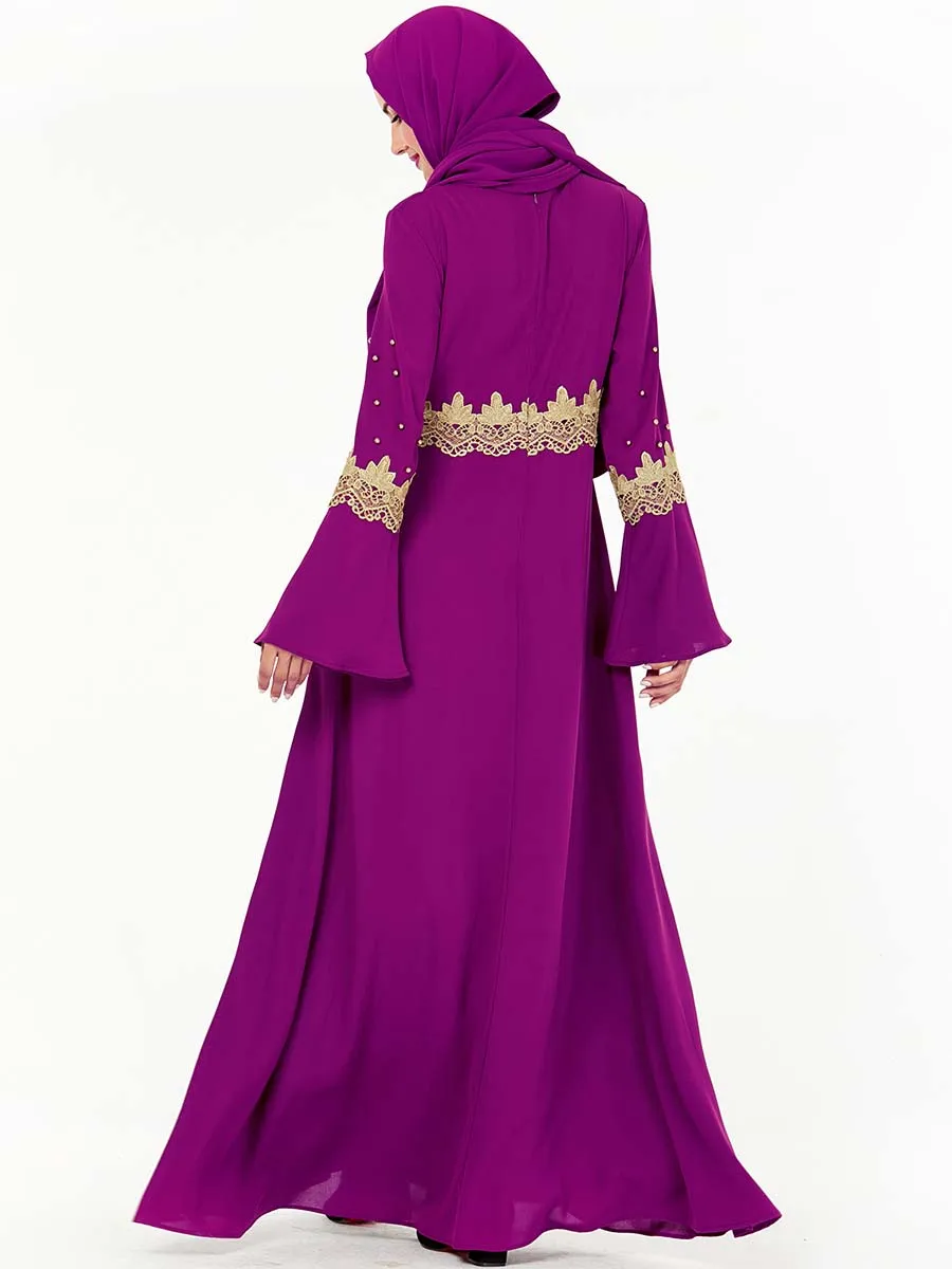 BNSQ Дубай Abaya для женщин хиджаб женская одежда мусульманской одежды|Мусульманская