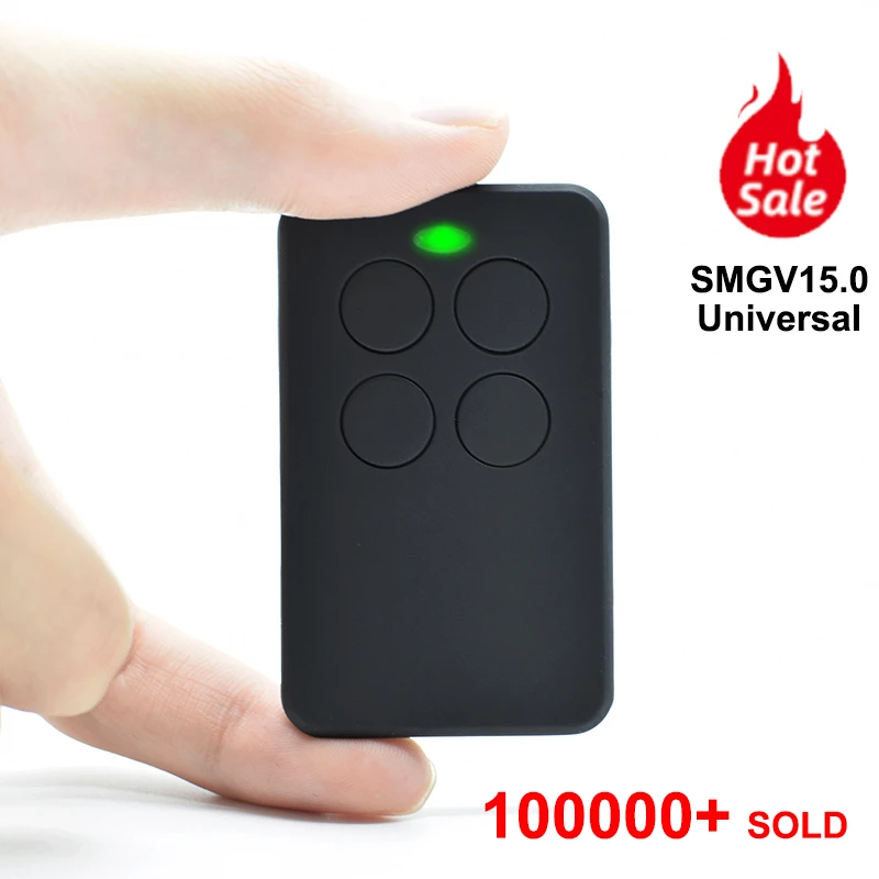 Mutifrequency 287 868mhz Garage Door Opener Remote Control Gate Clone 433 92mhz Fixed Rolling Code Duplicator Auto Scan Door Remote Control Aliexpress