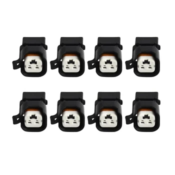 

H2CNC 8 USCAR EV6 & EV14 Female to EV1 Male Fuel Injector Connectors Adapters