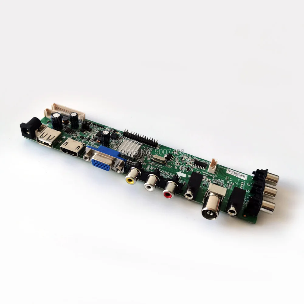US $27.42 30 Pin LVDS For HSD170MGW1HT190WG3M190MWW3M190MWW4 1440900 2CCFL Panel USB VGA Signal Digital DVB LCD Control Board Kit