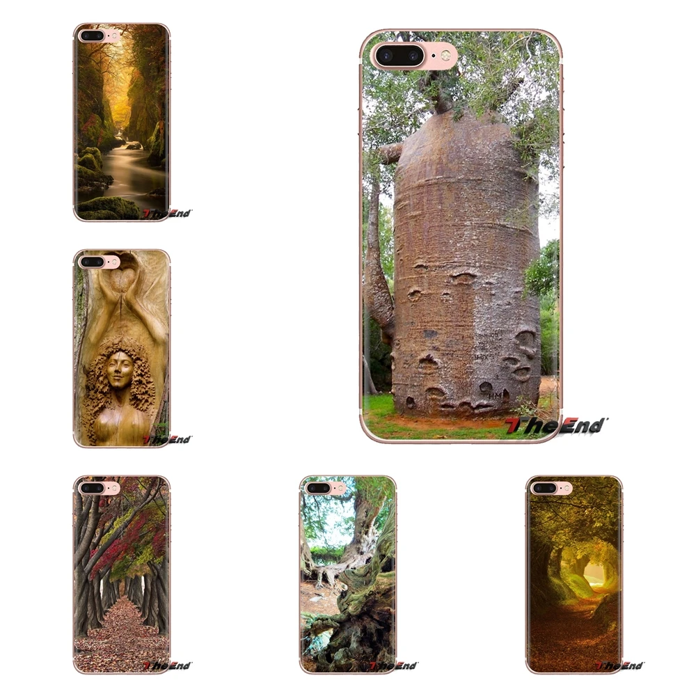 1000 лет Yew Tree Wales для samsung Galaxy S2 S3 S4 S5 MINI S6 S7 edge S8 S9 Plus Note 2 3 4 5 8 Coque Fundas мягкий чехол |
