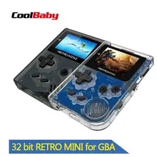 Чехол для телефона в виде ретро-игровой консоли 32 бит Портативный мини портативные игровые игроков встроенный 169 футболки с принтами на тему классических игр игрушка в подарок для Kifs