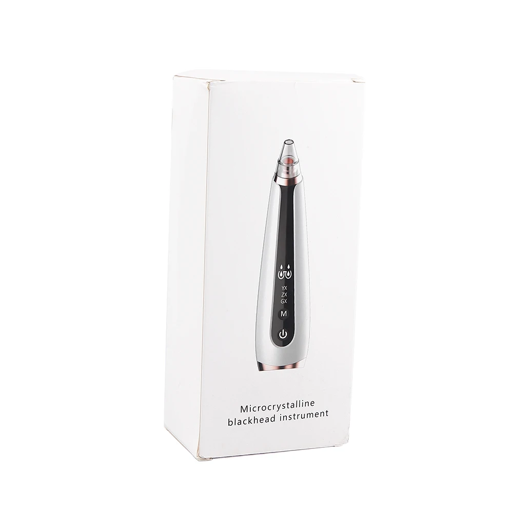 Deep Blackhead Acne Removal Vacuum Dark Black Head Face Skin Cleaner Nose Pore Pimple Care Suction Skin Extractor Cleansing Tool