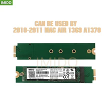 Macbook Air A1369 A1370 для 2010-2011 год 64G 128 ГБ 256 г 512 г 1 ТБ 2 ТБ SSD MC503 MC504 MC505 MC 506 MC965 MC966 MC968 MC969