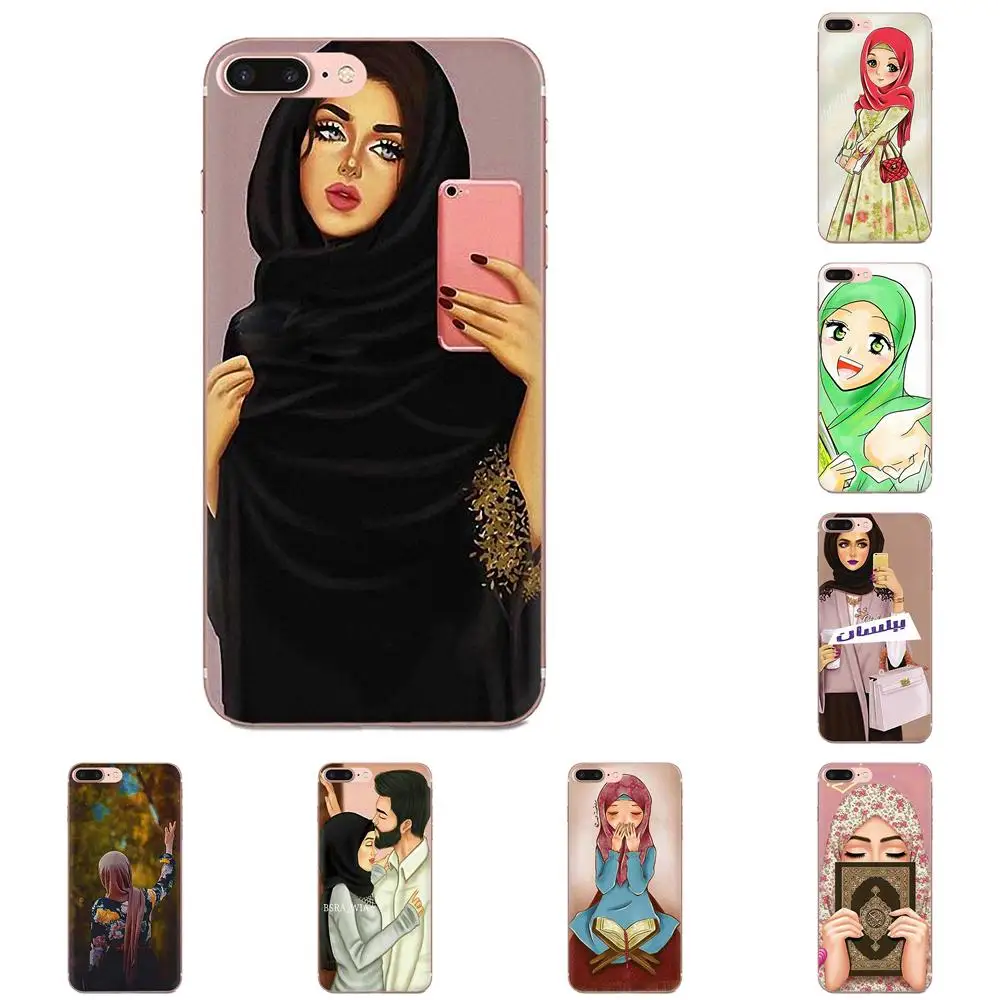 For Sony Xperia Z Z1 Z2 Z3 Z4 Z5 compact Mini M2 M4 M5 T3 E3 E5 XA XA1 XZ Premium TPU Case Coque Cover Muslim Islamic Girl | Мобильные