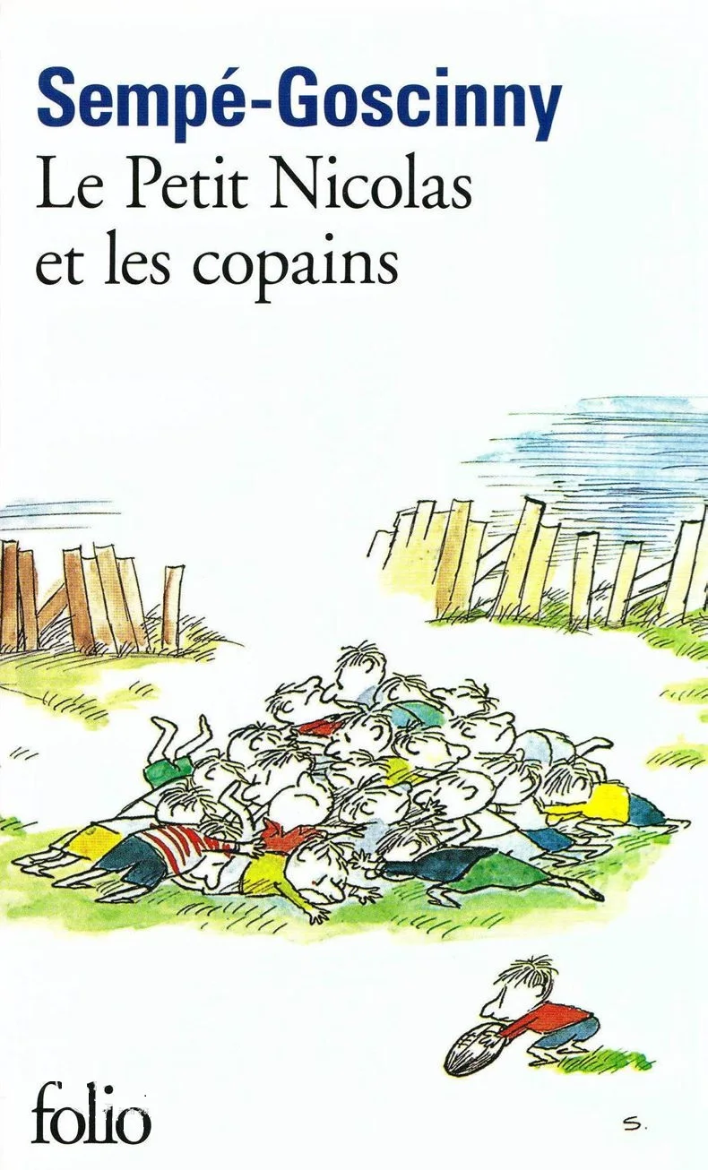 Le Petit Nicolas Et Les Copains Sempe Goscinny French Literary Humor Novel Fiction Story Books For Child Kids Teens Youth Adult Literature Fiction Aliexpress