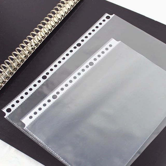 50 Pcs Office School Colorful Plastic Binding Two-Piece Document