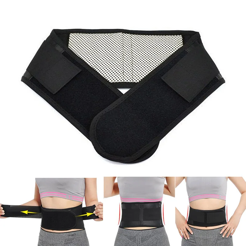 

Man's Women Self-heating Relieves Back Pain Belt Four Seasons Universal Belt with Magnet Stone New Fashion O66