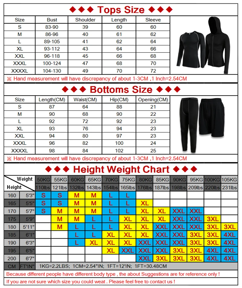 GYM-Tights-Sports-Men-s-Compression-Sportswear-Suits-training-Clothes-Suits-workout-jogging-Sports-clothing-Tracksuit