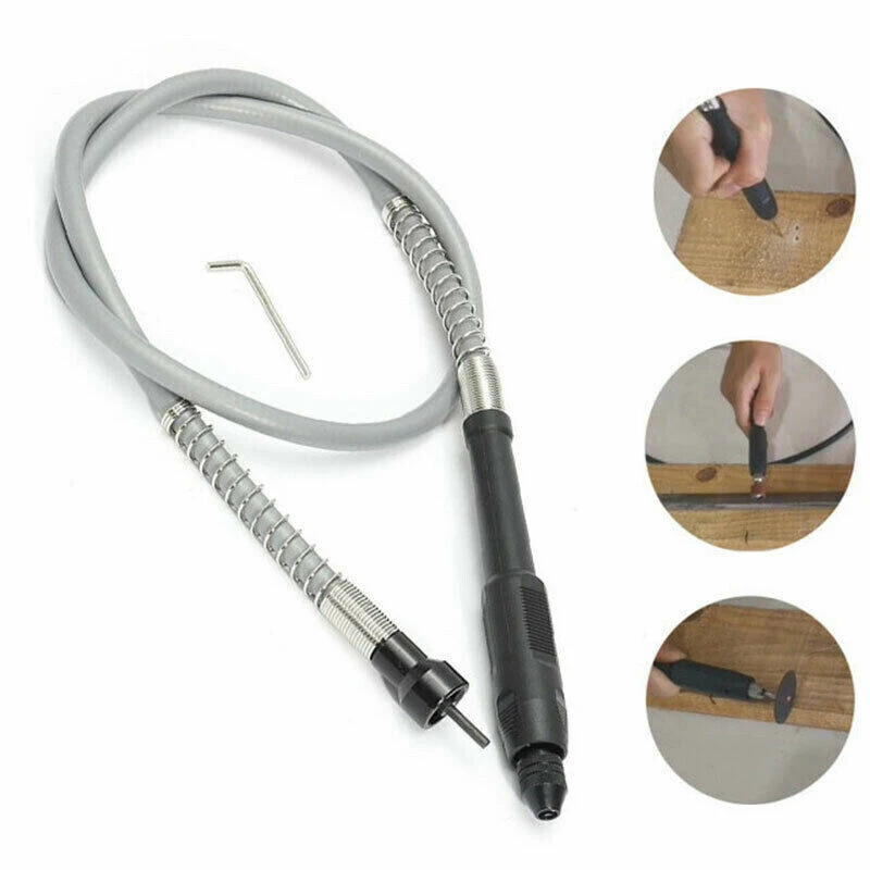 

Newest Flexible Shaft Drill Accessories Soft Shafts 0.3-3.2mm Drilling Chuck With Handle Universal Electrical Power Tool Parts
