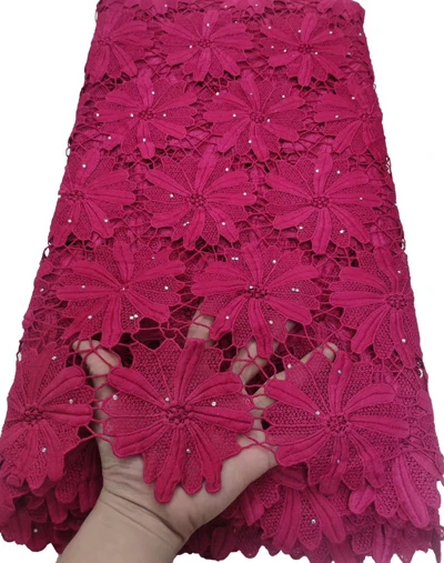 Последние дизайнерские африканские кружевные ткани высокого качества кружева гипюр шнур кружевная ткань для женщин ткань для вечернего платья ETB78 желтый - Цвет: AS PIC8