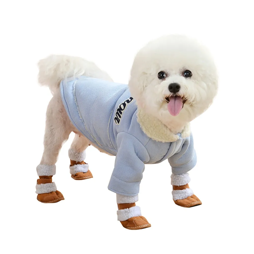 Ocardian для питомца пальто простой вышивка зима теплый свитер костюм для маленьких собак, одежда для домашних кошек щенок собака пальто ubranka dla для упаковки пищевых продуктов