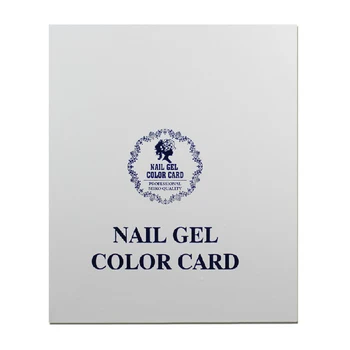 

120 Tips Professional Gel Polish Display Book Chart for Nail Art Design Manicure