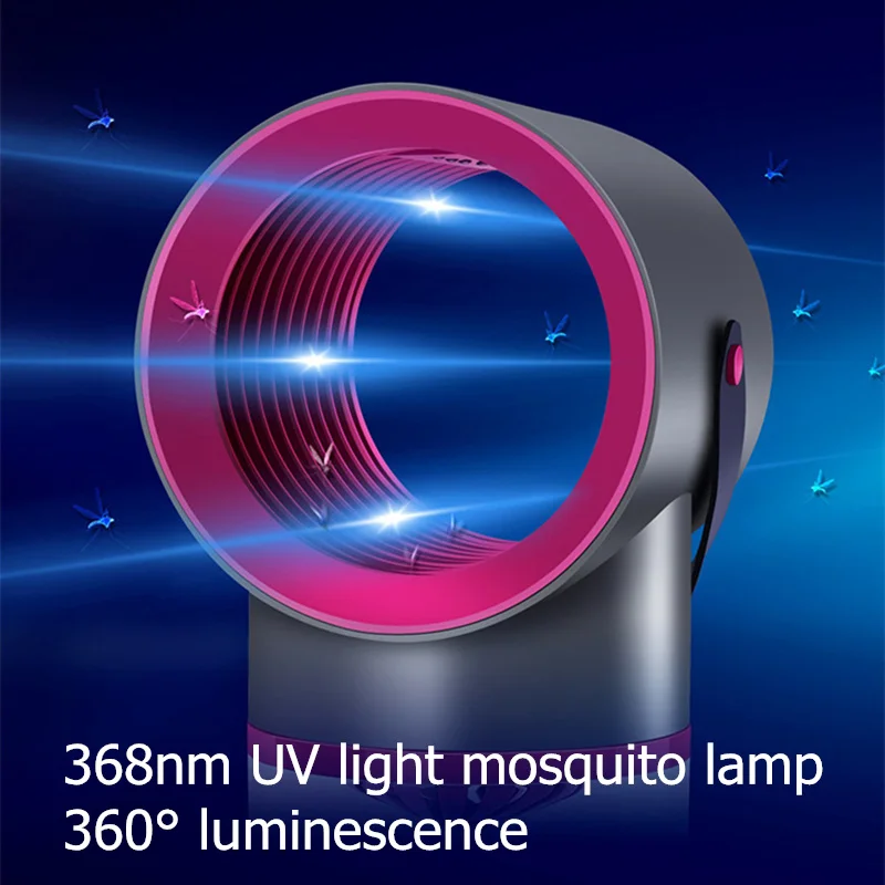 Electric Mosquito Killer Lamp Portable Mute Pure physical 365nm Light Wave Photocatalyst Insect