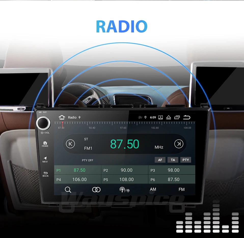 Автомобильный dvd gps плеер для Honda CRV 2006-2011 4G ram с автомобильным Радио Видео плеером gps Навигация стерео 2 din android 9,0 PX6