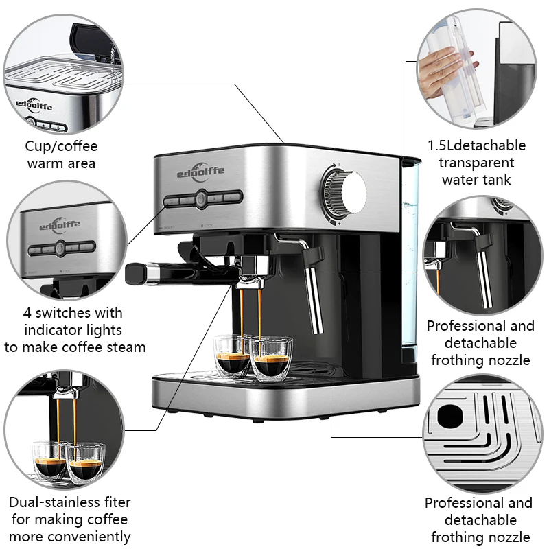 Tongkat Pembuat Kopi Flother Wand Susu 