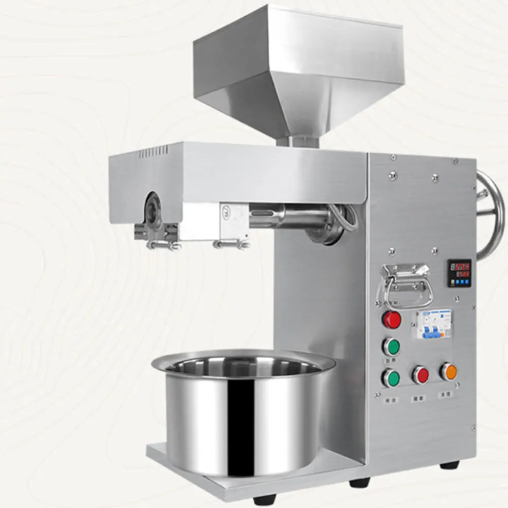 One set spare parts for commercial oil press machine screw and chamber stainless steel squeeze screw and bar 4