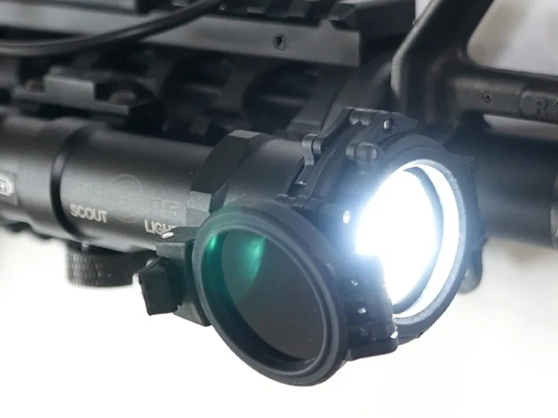 Night Evolution Softair M300 M600 тактический фонарик ИК-фильтр откидная крышка оружие для страйкбола фонарь для ружья Аксессуары NE04023