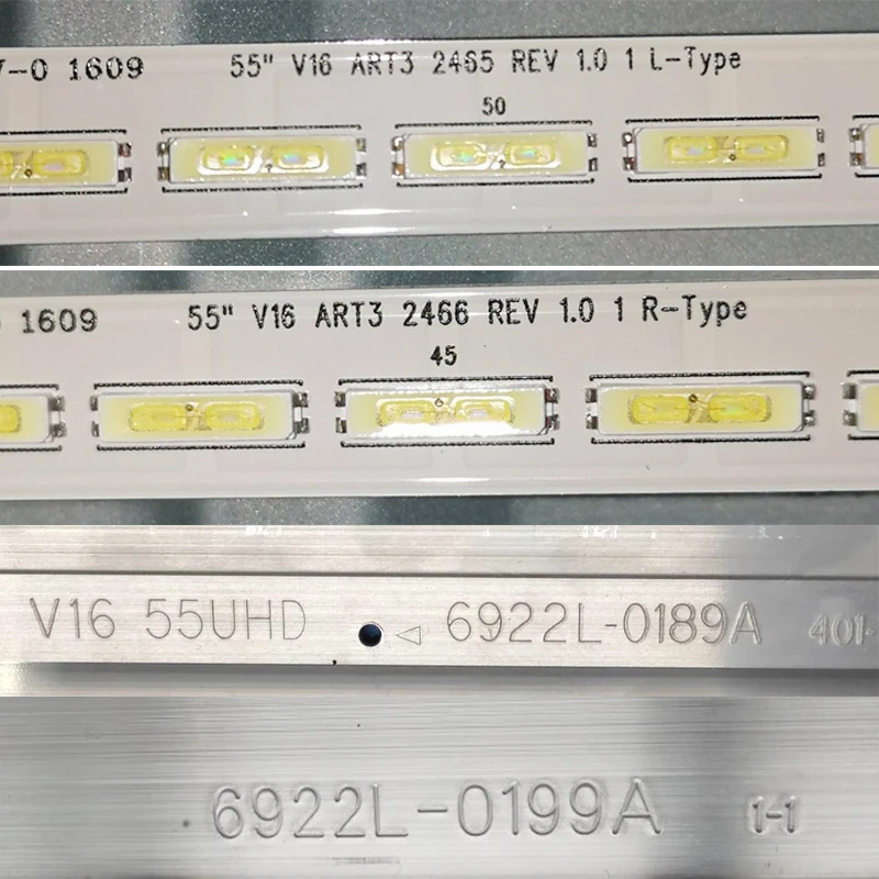 LED-Streifen Für LG 55UH620V 55UH617V 55UF680v 55UF770V 55" V15.5 ART3