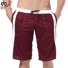 Wj мужские шорты Модные свободные быстросохнущие Мужские шорты домашние удобные дышащие шорты для сна уличные шорты