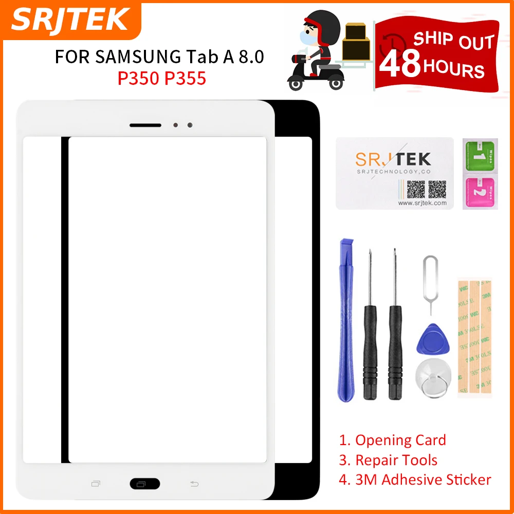 SRJTEK 8 &quotдля Samsung Galaxy Tab A SM P350 P355 сенсорный экран дигитайзер Сенсорная панель