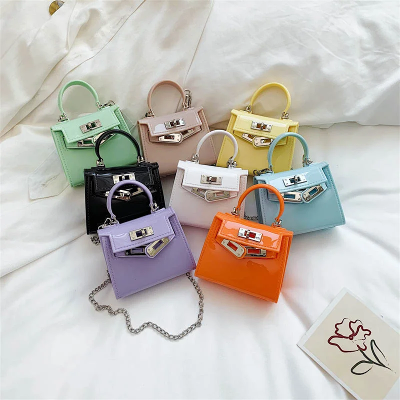 Fashion Small PVC Messenger Bag Women's New Handbag Luxury Designer Chain Shoulder Mobile Phone Lipstick | Багаж и сумки