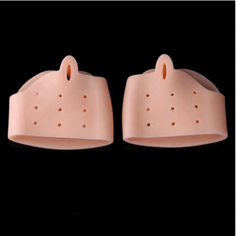 1pair Hallux Valgus Orthotics Silicone Toes Separator The Big Toe Bunion Corrector Foot Daily Use Care Tool Orthopedic Pad