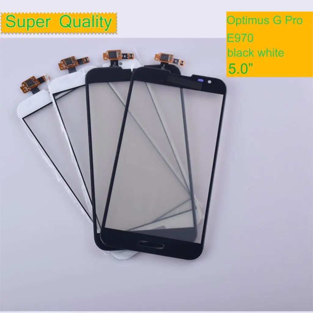 Для LG Optimus G Pro E985 E980 F240 E986 сенсорный экран Сенсорная панель дигитайзер Переднее стекло Внешний сенсорный экран без ЖК-дисплея