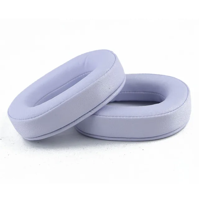 Replacement Ear Pads Earpads Cushion for Audio-Technica ATH-MSR7 ATH-MSR7BK ATH-M50x ATH-M40X ATH-M30 ATH-M50 M50s Headphones leather white