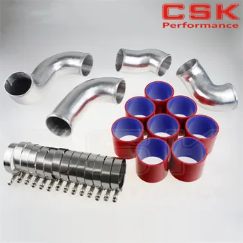

FRONT MOUNT INTERCOOLER PIPE PIPING KIT FOR SKYLINE R33 R34 GTR RB26DETT RED