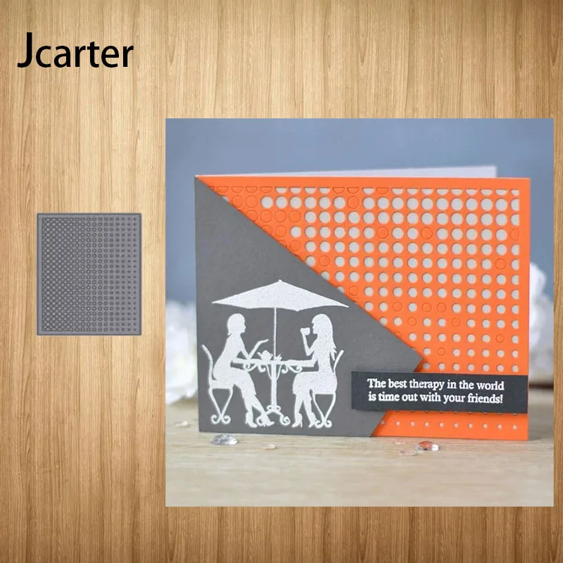 

Metal Cutting Dies Rectangle Hollow Background Craft Cut Die Stencil Scrapbooking Handmade Make Album Paper Model Punch Blade