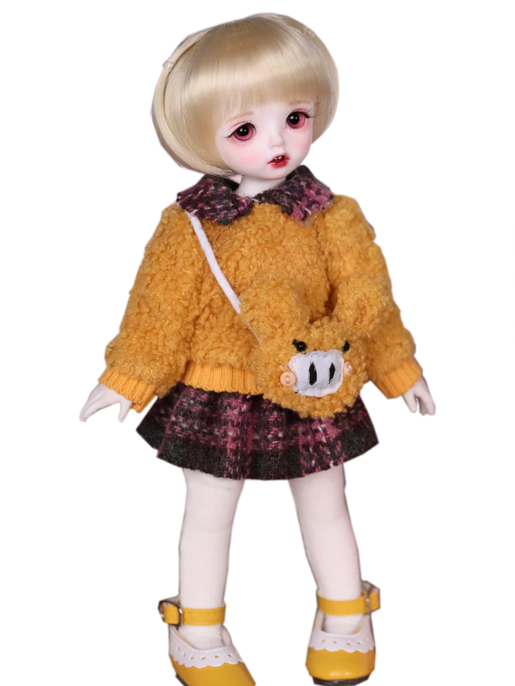 1/6 масштаб BJD Кукла Милый ребенок девочка BJD/SD смола фигурка кукла модель DIY игрушка подарок. В комплекте одежда, обувь, парик полный набор A0086Carol