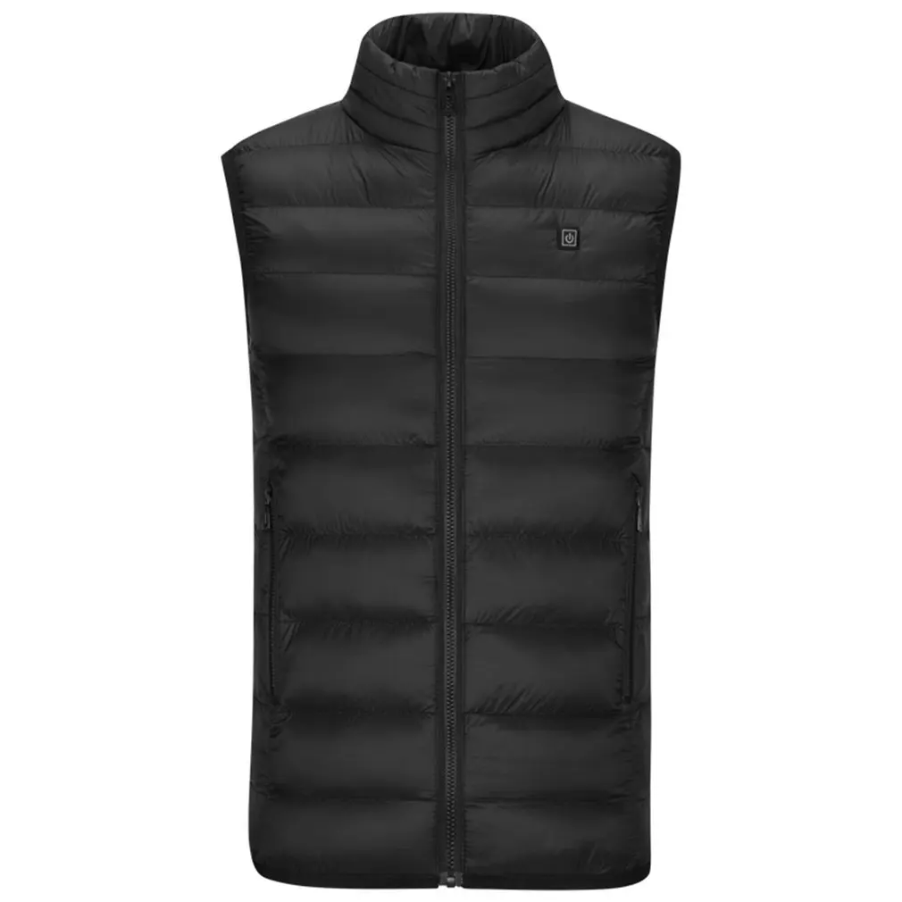 

Men Electric Heater Heated Jacket Vest Waistcoat Woman Coat Feather Thermal Softshell Jacket Winter Warmer Heating Clothes