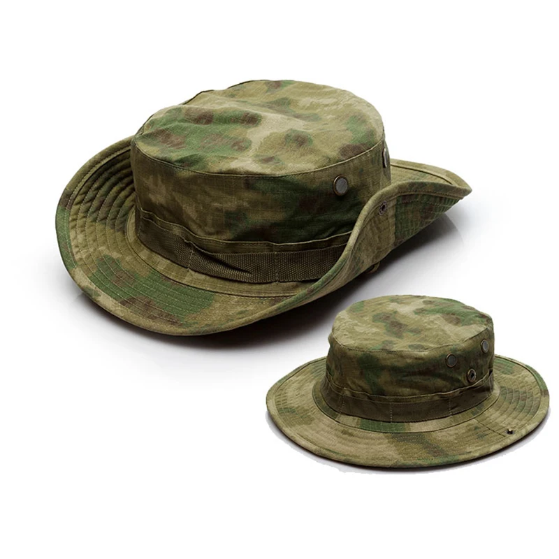High Quality 19 Colors Bucket Hats Military Accessories Cap 1PC Adjustable Party Tactical Beautiful Nepalese Cap Hat Camouflage