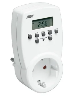 

REV digital timer for aquarium 140, switch-off a week at intervals of 1 minute, PRAKTIK