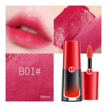 

Sexy Matte Dyeing Lip Gloss Lipstick Waterproof Long Lasting Moisturizing Non Stick Polarized Lip Gloss Glazev Maquillaje TSLM1