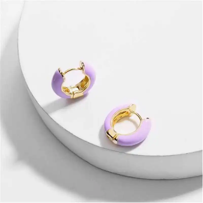 2 pcs Новинка, богемные серьги-манжеты, модные маленькие серьги-клипсы для женщин, для девушек, без Сережки для пирсинга, свадебные украшения, букле d'oreille femme - Окраска металла: 2 pcs