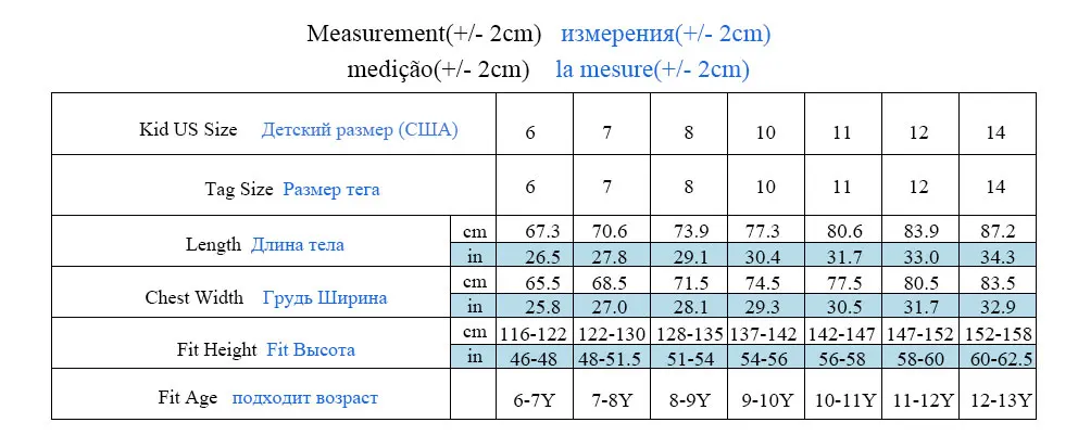 19深蓝不带衬新款最终尺码表