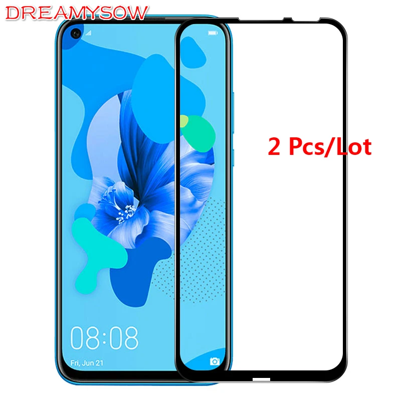 

2 Pack Tempered Glass For Huawei P Smart Z 2019 Screen Protector Glass For Huawei P30 P20 Lite Nova5 i Pro Mate30lite Cover Film